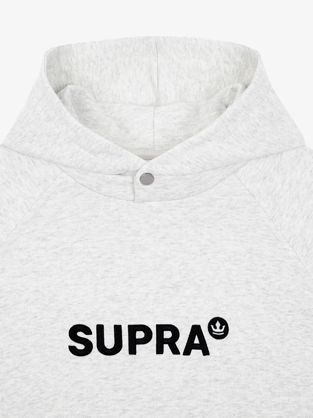 ESSENTIAL BASIC SMALL LOGO OVER FIT RAGLAN HOODIE