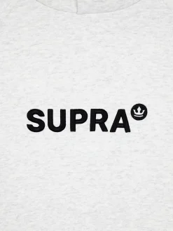 ESSENTIAL BASIC SMALL LOGO OVER FIT RAGLAN HOODIE