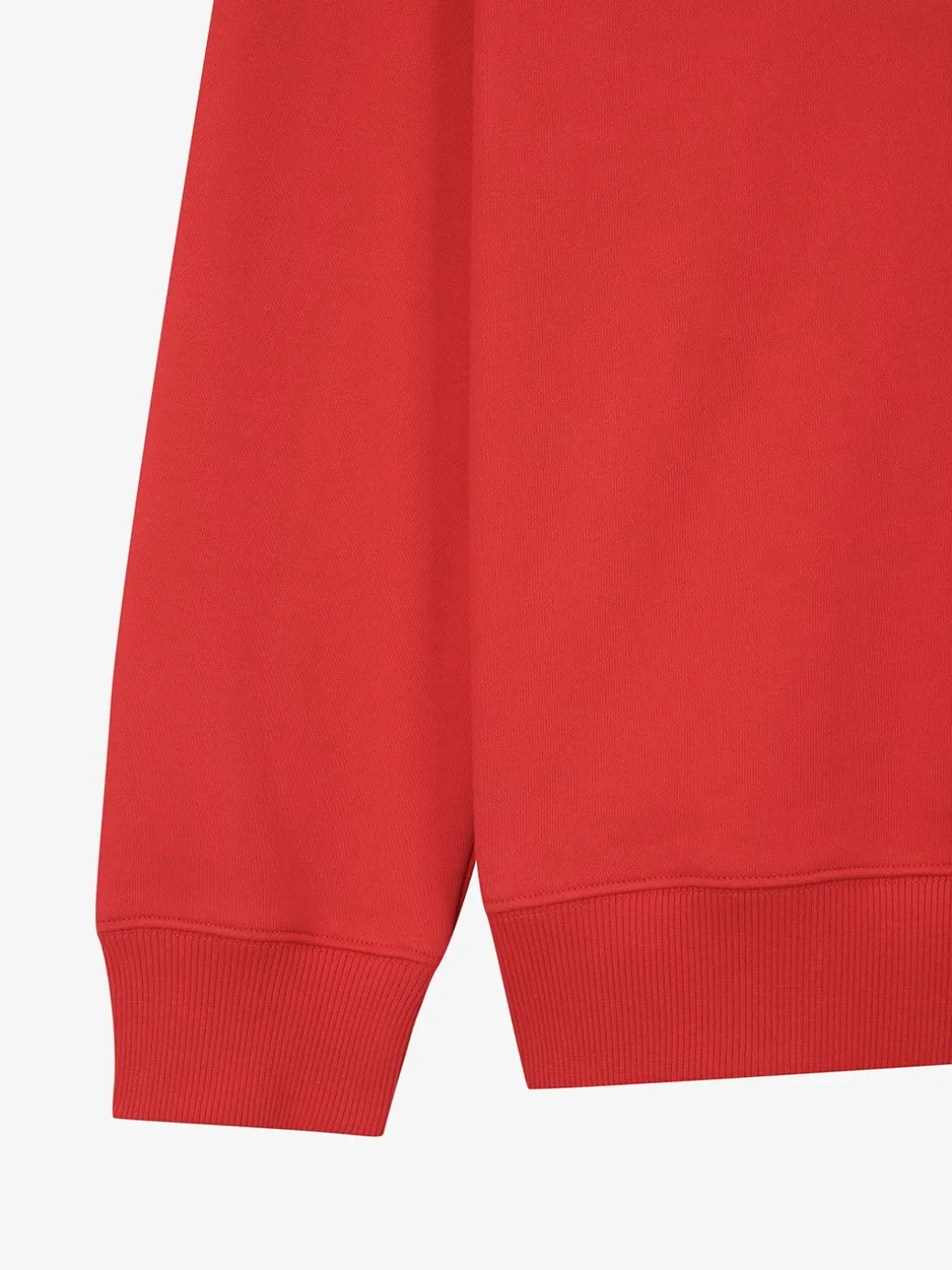 ESSENTIAL BASIC SMALL LOGO RAGLAN OVER FIT SWEATSHIRT