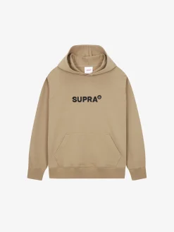 ESSENTIAL BASIC SMALL LOGO OVER FIT RAGLAN HOODIE