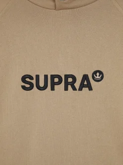 ESSENTIAL BASIC SMALL LOGO OVER FIT RAGLAN HOODIE
