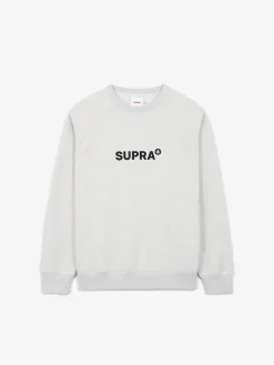 ESSENTIAL BASIC SMALL LOGO RAGLAN OVER FIT SWEATSHIRT