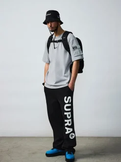 ESSENTIAL BIG LOGO BASIC SEMI WIDE PANTS