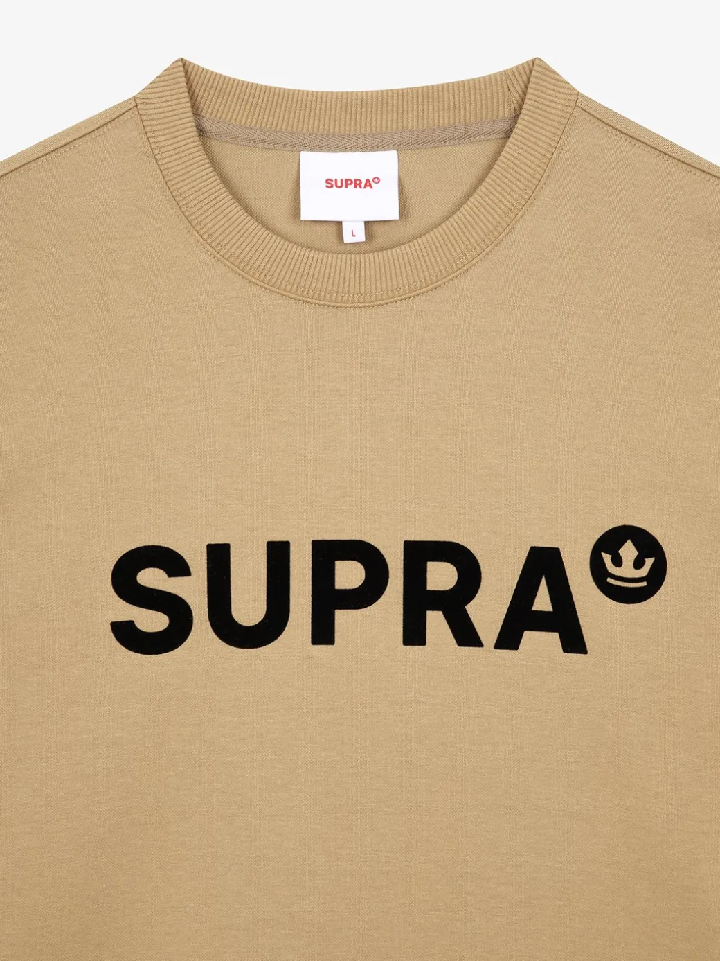 ESSENTIAL EMBROIDERY OVER FIT SWEATSHIRT