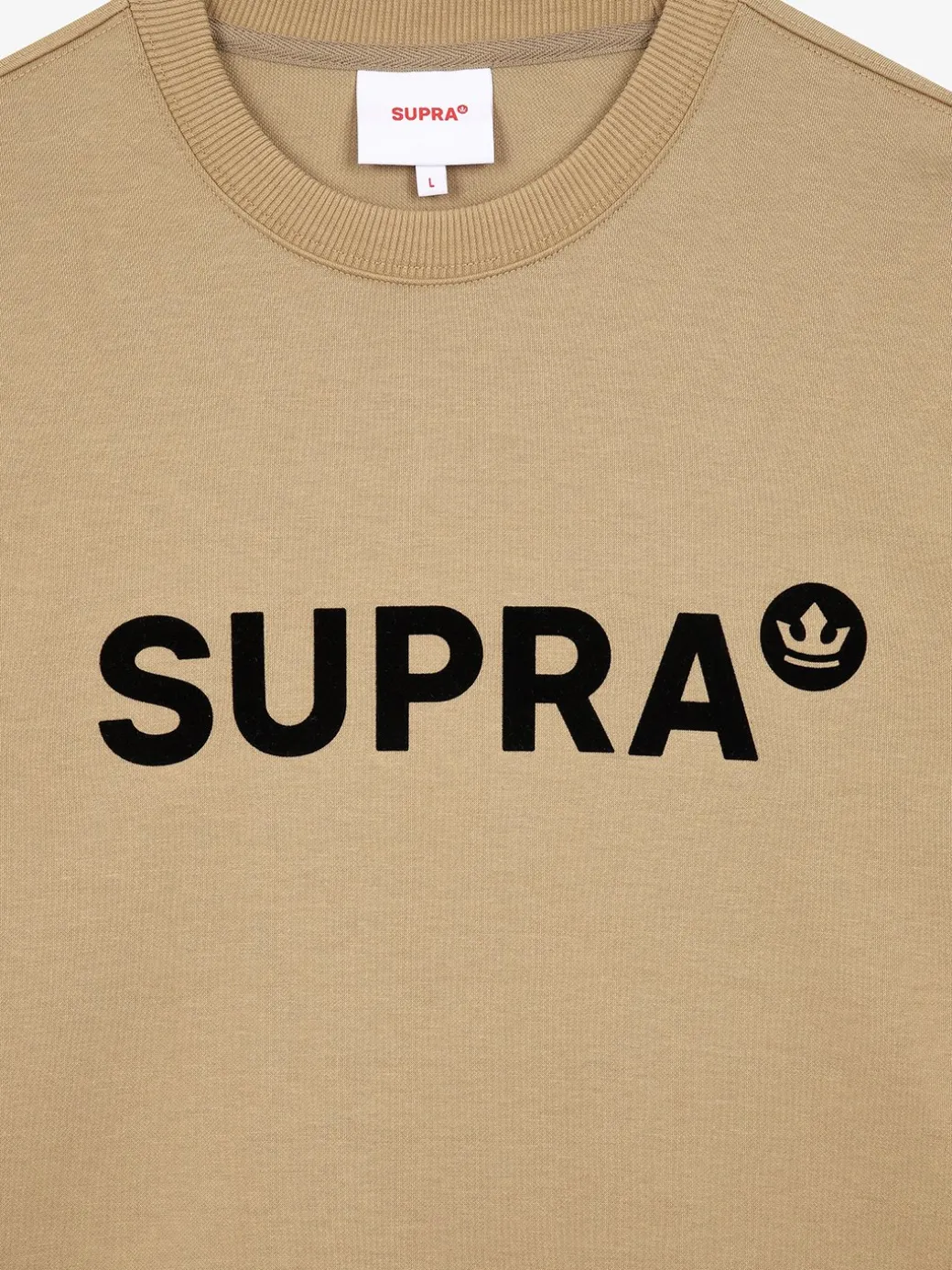 ESSENTIAL EMBROIDERY OVER FIT SWEATSHIRT