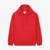 ESSENTIAL TOP APPLIQUE LOGO OVER FIT HOODIE