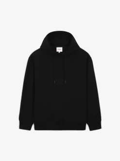 ESSENTIAL TOP APPLIQUE LOGO OVER FIT HOODIE