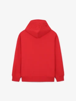 ESSENTIAL TOP APPLIQUE LOGO OVER FIT HOODIE