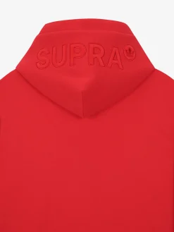 ESSENTIAL TOP APPLIQUE LOGO OVER FIT HOODIE