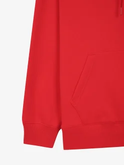 ESSENTIAL TOP APPLIQUE LOGO OVER FIT HOODIE