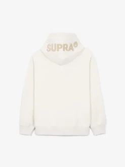ESSENTIAL TOP APPLIQUE LOGO OVER FIT HOODIE