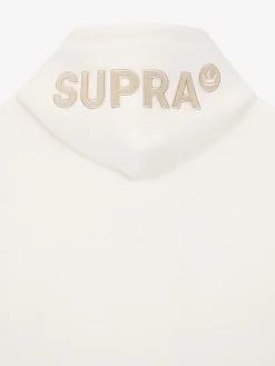 ESSENTIAL TOP APPLIQUE LOGO OVER FIT HOODIE