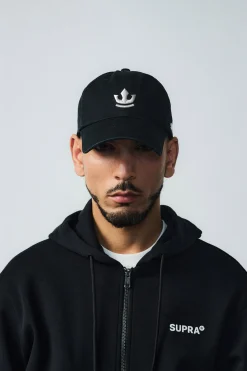 ESSENTIAL UNSTRUCTURED CROWN LOGO CAP