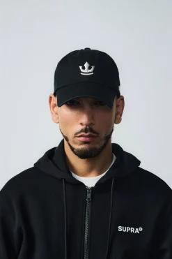 ESSENTIAL UNSTRUCTURED CROWN LOGO CAP
