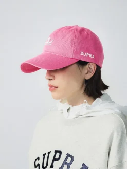 ESSENTIAL UNSTRUCTURED CROWN LOGO CAP