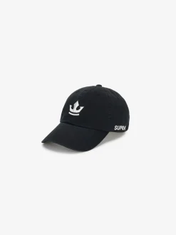 ESSENTIAL UNSTRUCTURED CROWN LOGO CAP