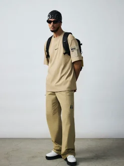 OUTDOOR MENS CARGO WIDE PANTS