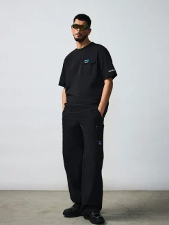 OUTDOOR MENS CARGO WIDE PANTS
