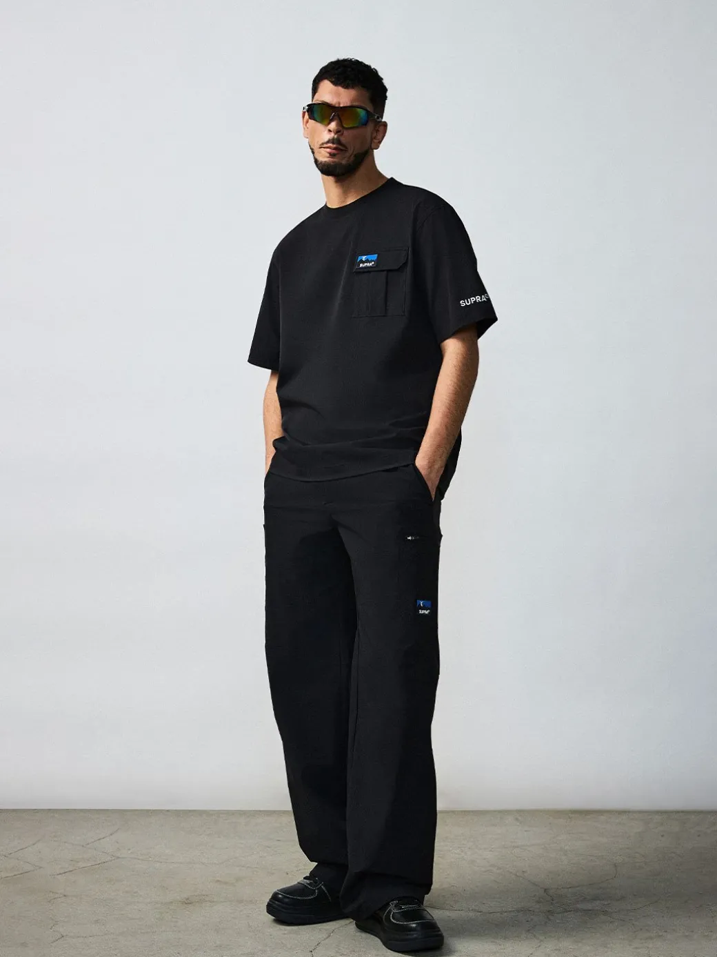 OUTDOOR MENS CARGO WIDE PANTS