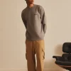 OUTDOOR MENS WOVEN CARGO WIDE PANTS