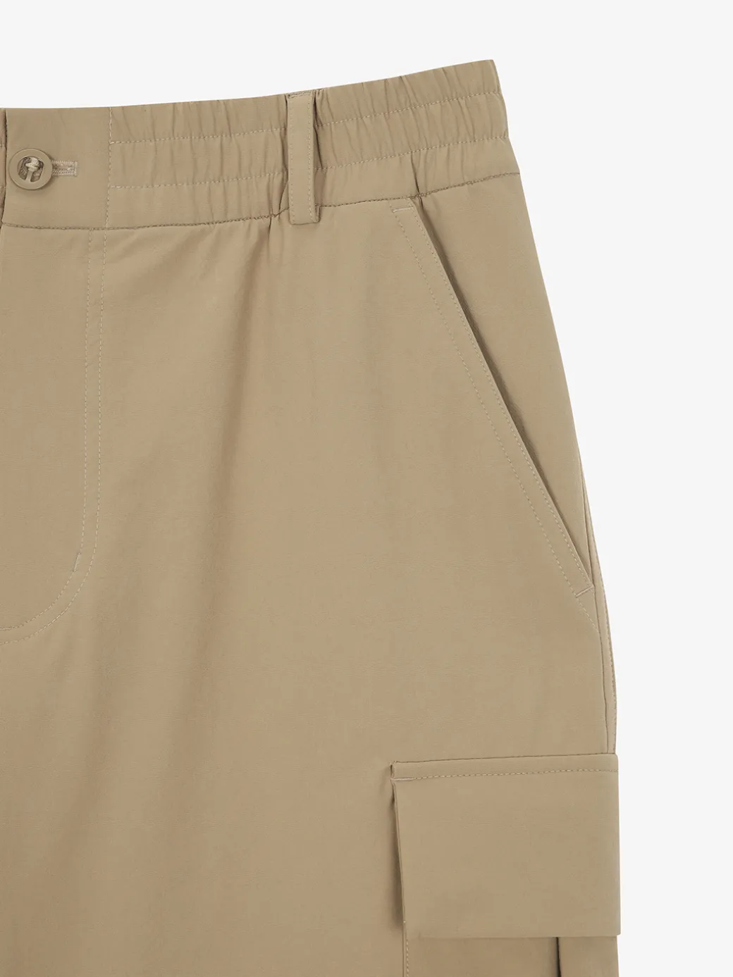 OUTDOOR MENS WOVEN CARGO WIDE PANTS