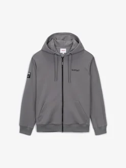 OUTDOOR OVER FIT HOOD ZIP-UP