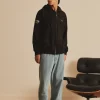 OUTDOOR OVER FIT HOOD ZIP-UP