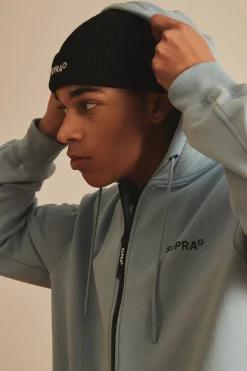 OUTDOOR OVER FIT HOOD ZIP-UP