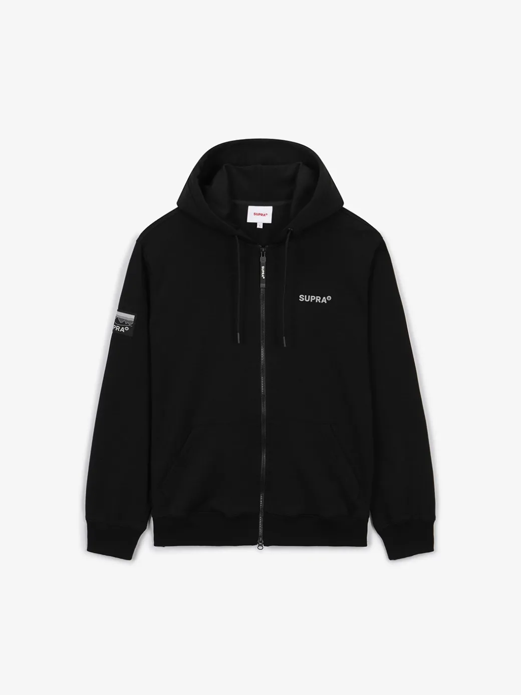 OUTDOOR OVER FIT HOOD ZIP-UP
