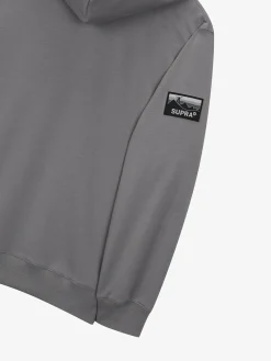 OUTDOOR OVER FIT HOOD ZIP-UP