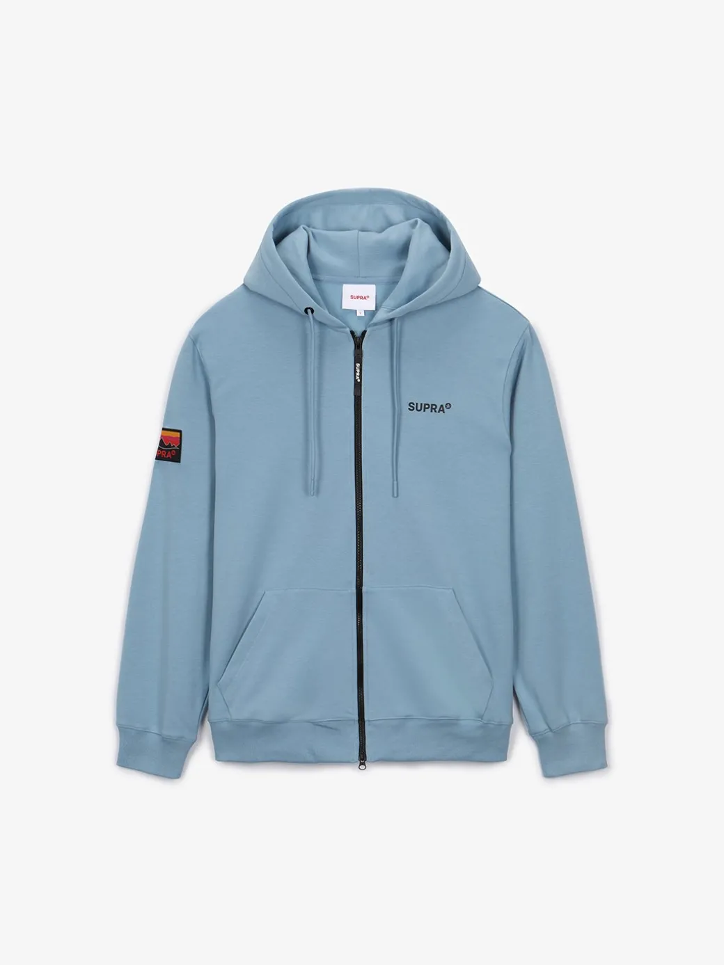 OUTDOOR OVER FIT HOOD ZIP-UP