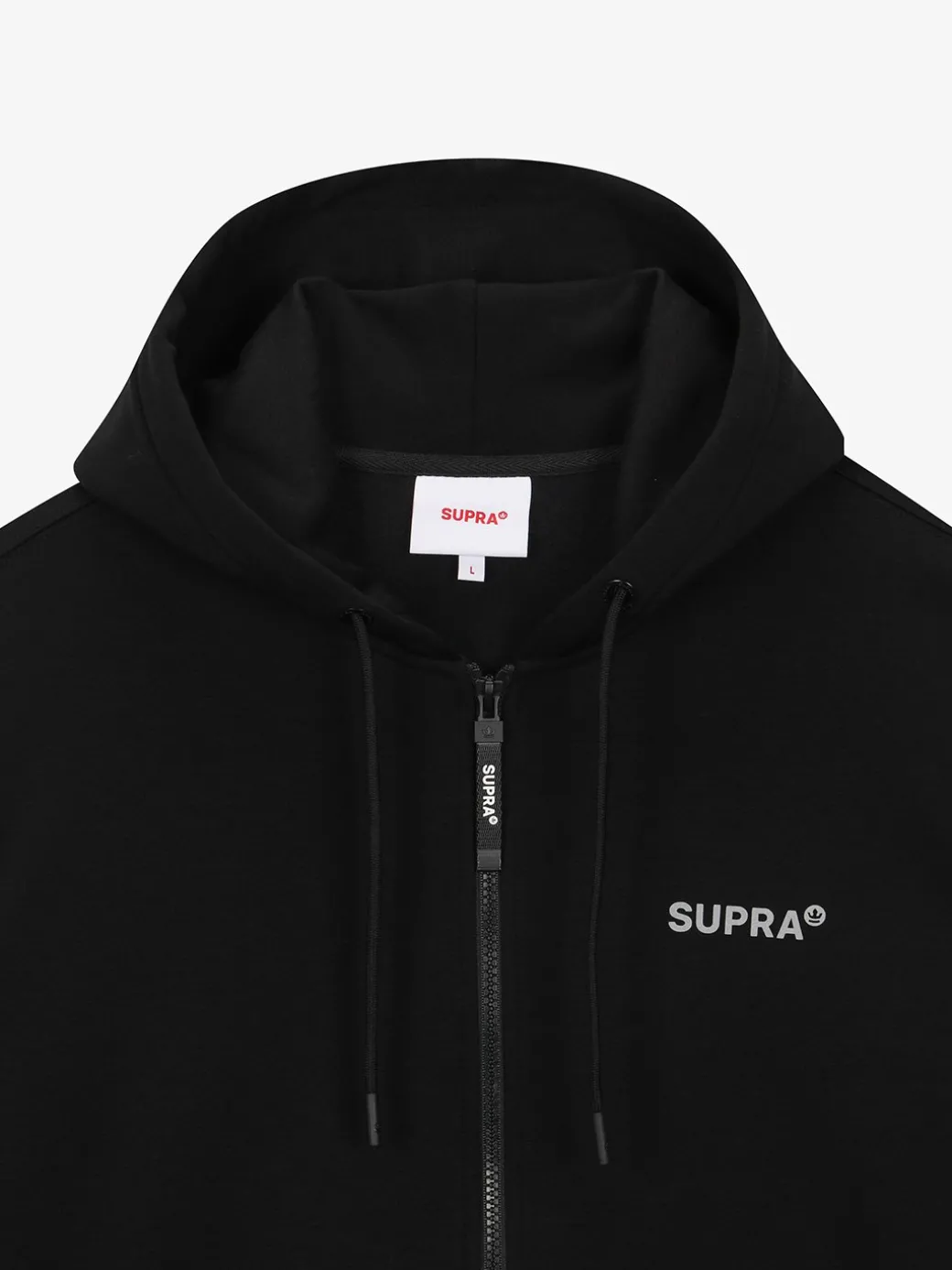 OUTDOOR OVER FIT HOOD ZIP-UP