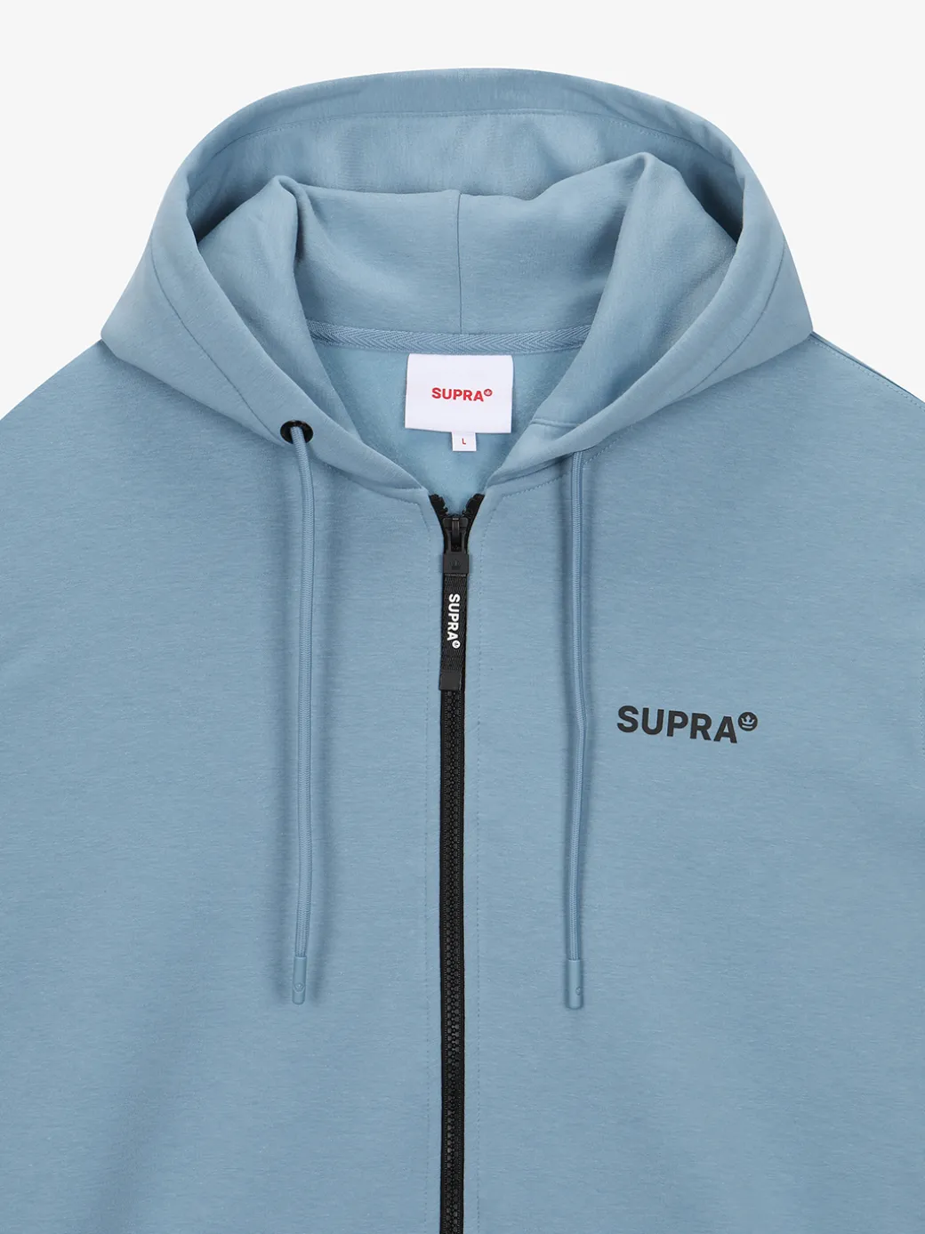 OUTDOOR OVER FIT HOOD ZIP-UP