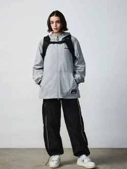 OUTDOOR POCKET OVERFIT WINDBREAKER