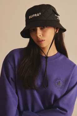 OUTDOOR QUILTING POCKET BUCKET HAT