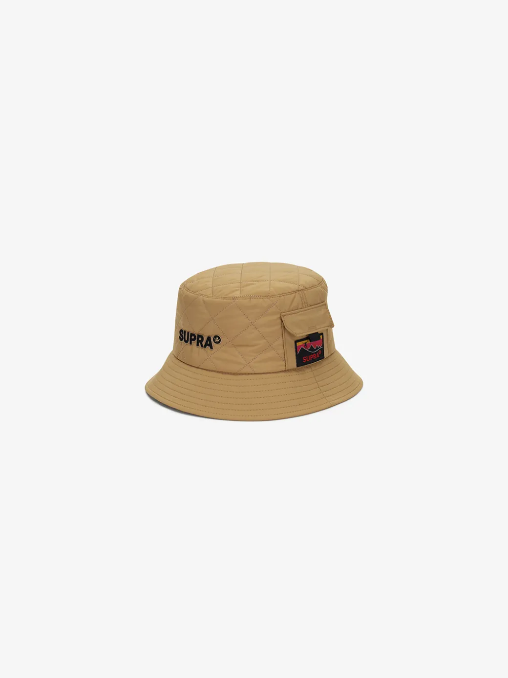 OUTDOOR QUILTING POCKET BUCKET HAT