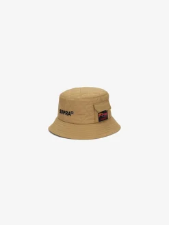 OUTDOOR QUILTING POCKET BUCKET HAT