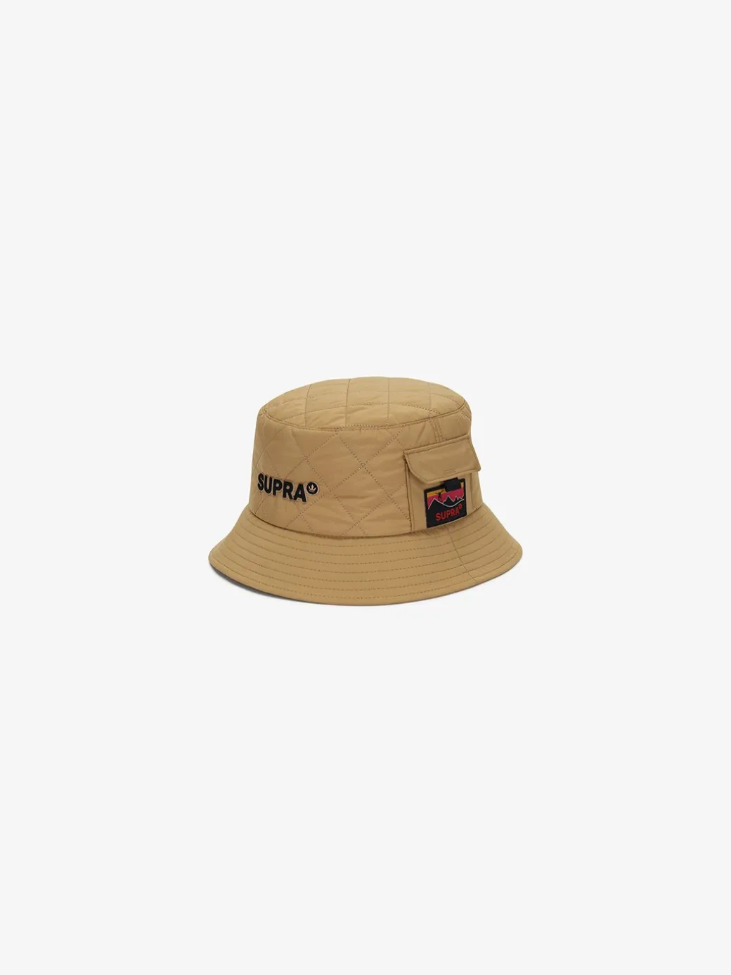 OUTDOOR QUILTING POCKET BUCKET HAT