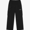 OUTDOOR WOMENS WOVEN CARGO WIDE PANTS