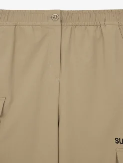 OUTDOOR WOMENS WOVEN CARGO WIDE PANTS