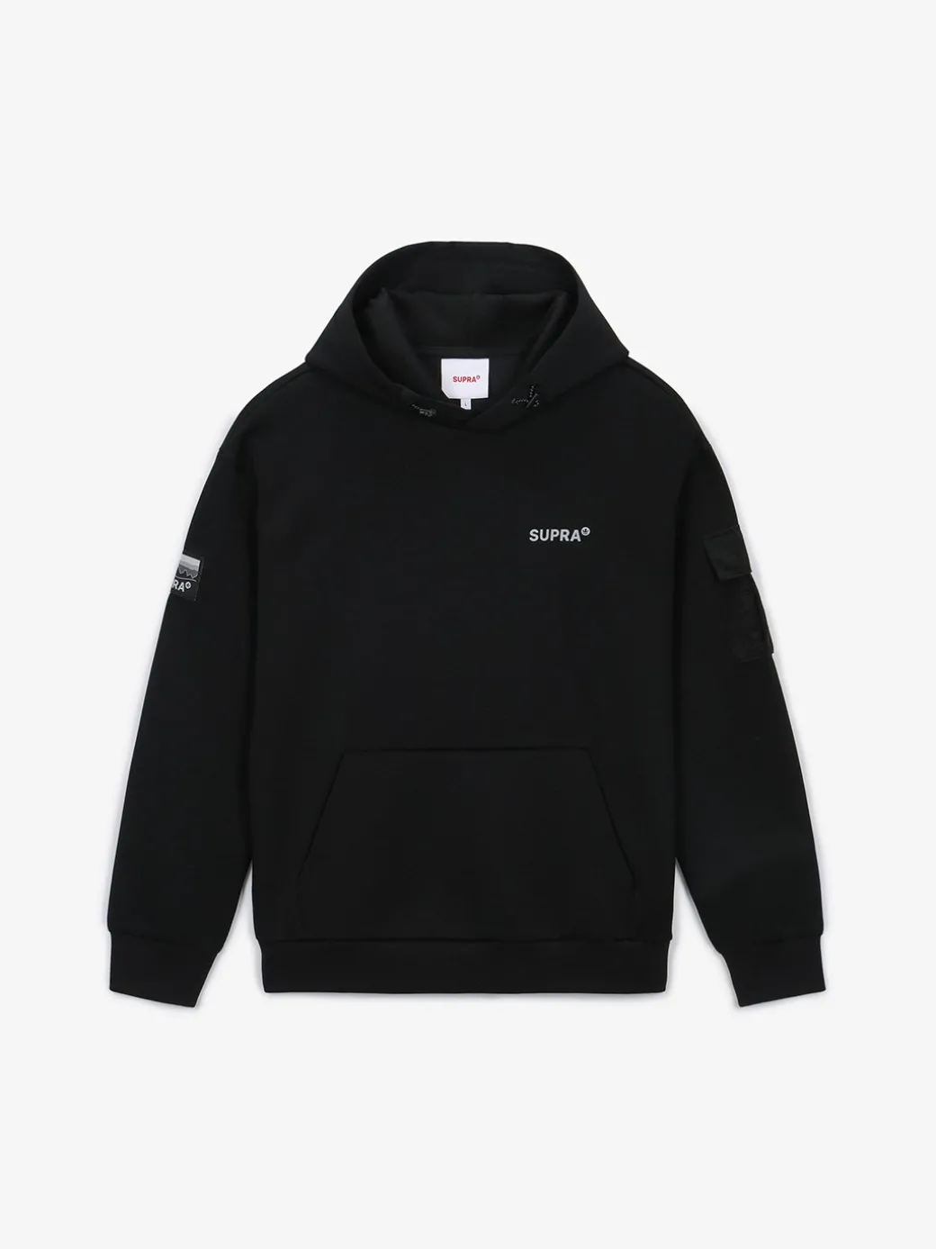 OUTDOOR WOVEN PATCH OVER FIT HOODIE