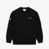 OUTDOOR WOVEN PATCH OVER FIT SWEATSHIRT