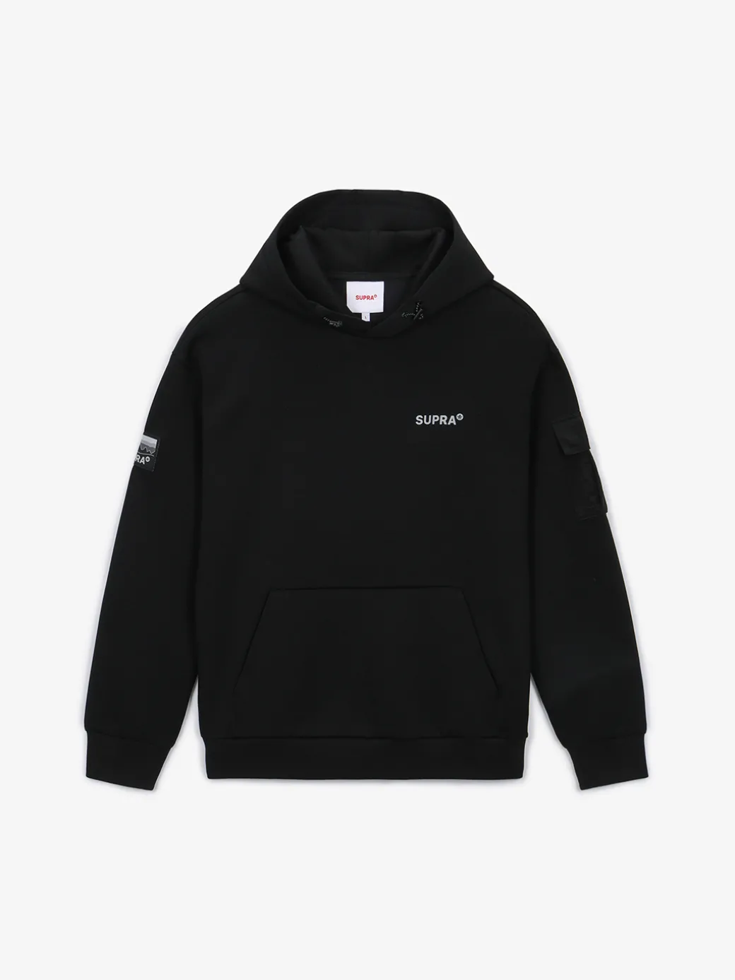 OUTDOOR WOVEN PATCH OVER FIT HOODIE