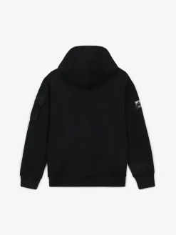 OUTDOOR WOVEN PATCH OVER FIT HOODIE