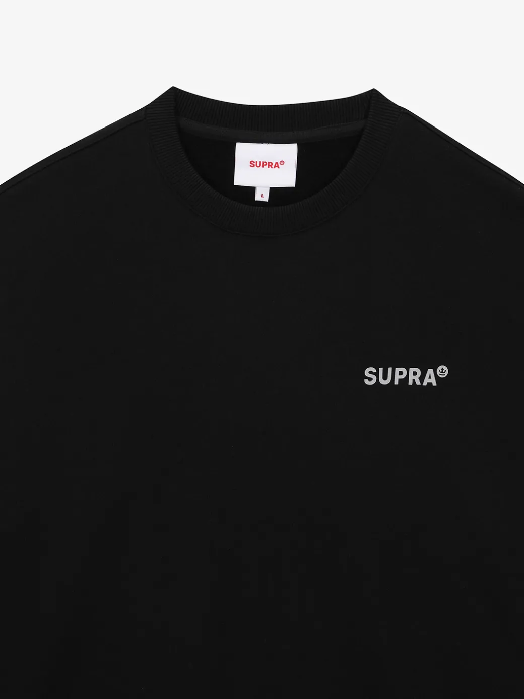 OUTDOOR WOVEN PATCH OVER FIT SWEATSHIRT