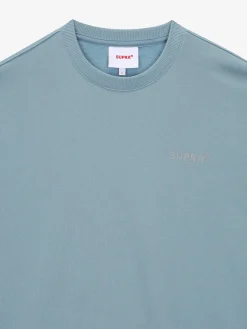 OUTDOOR WOVEN PATCH OVER FIT SWEATSHIRT