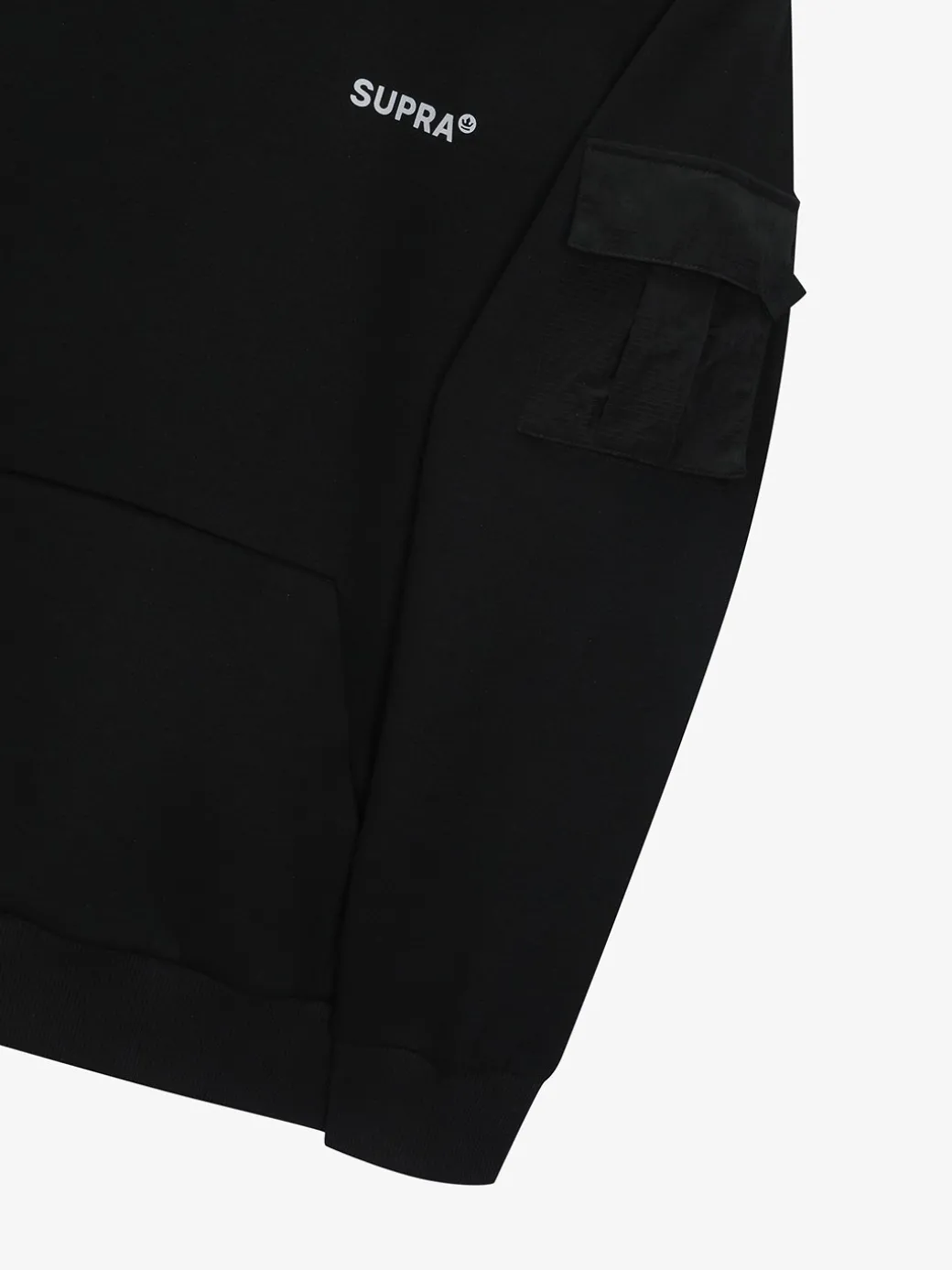 OUTDOOR WOVEN PATCH OVER FIT HOODIE