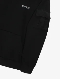OUTDOOR WOVEN PATCH OVER FIT HOODIE