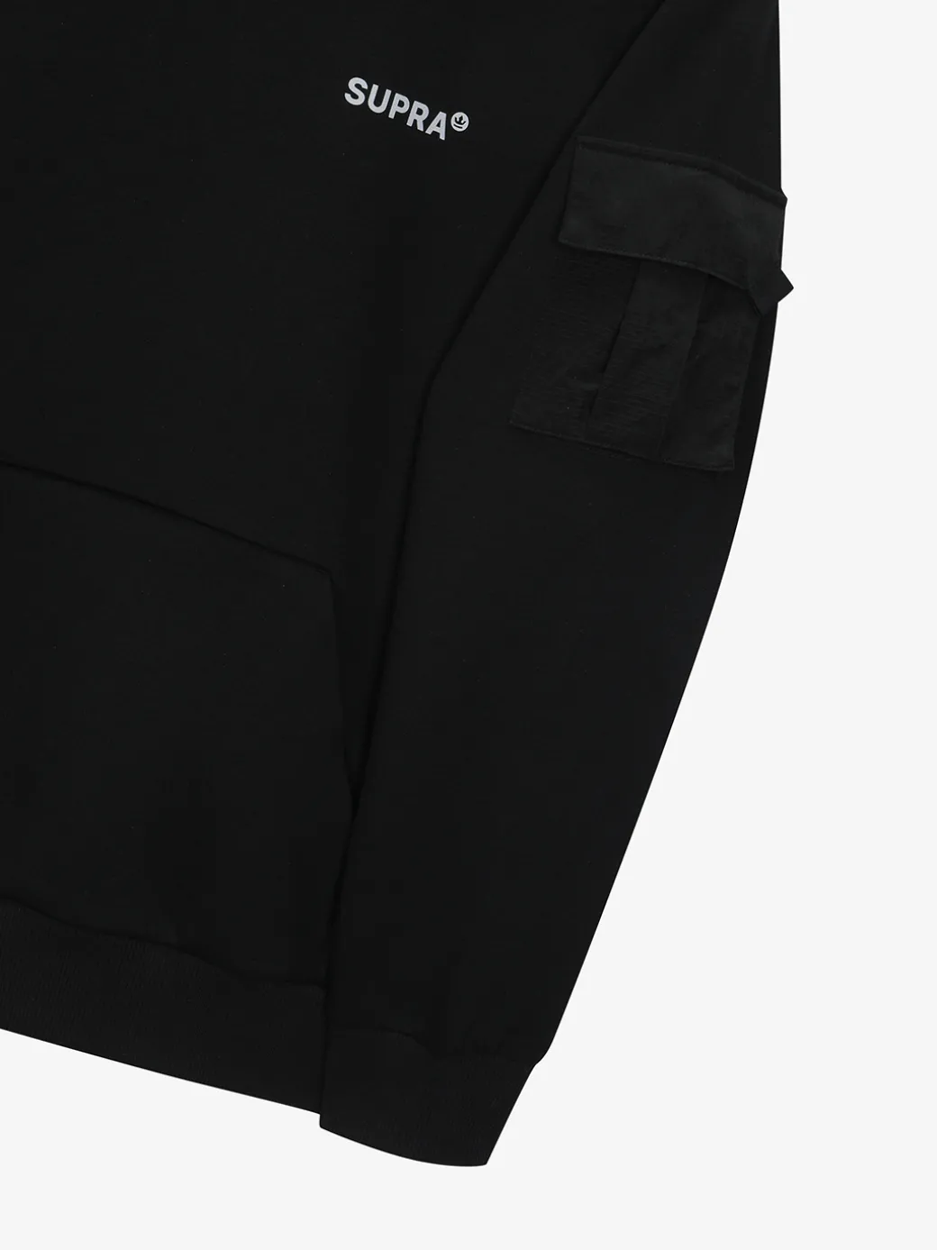 OUTDOOR WOVEN PATCH OVER FIT HOODIE