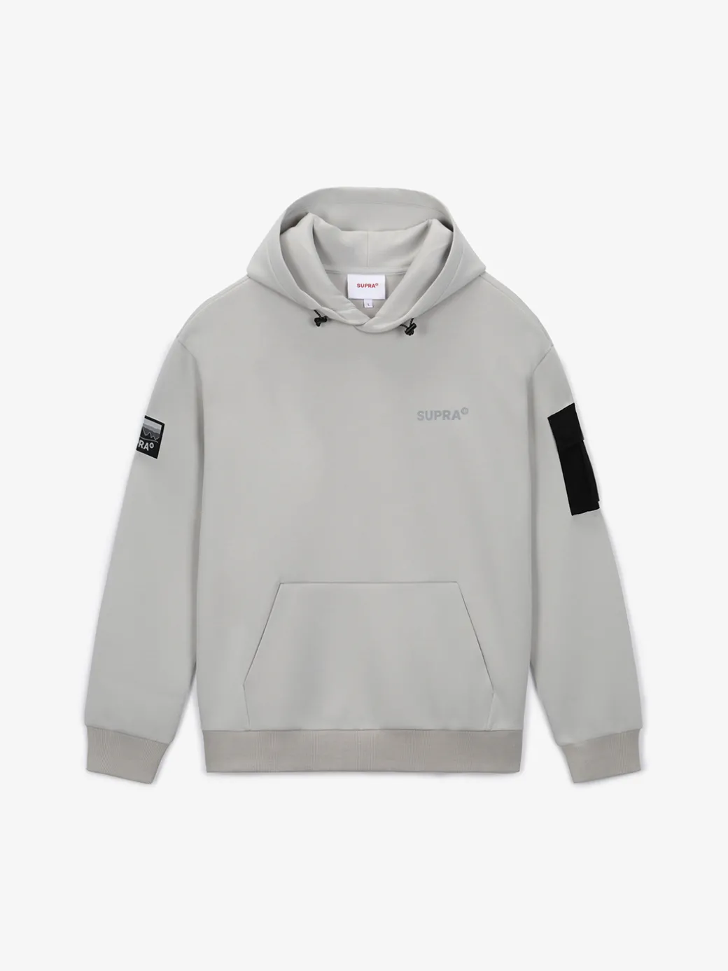 OUTDOOR WOVEN PATCH OVER FIT HOODIE